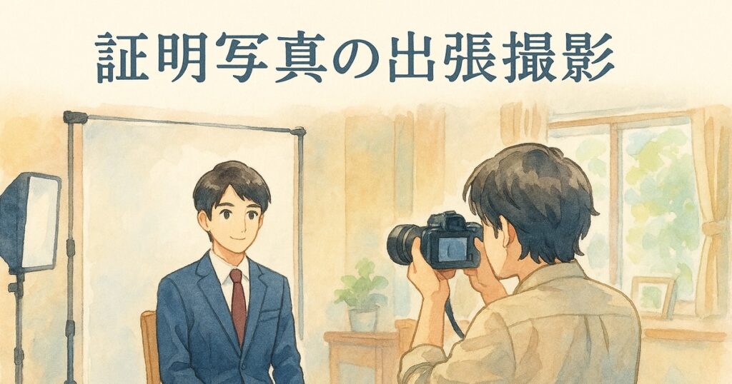 証明写真の出張撮影